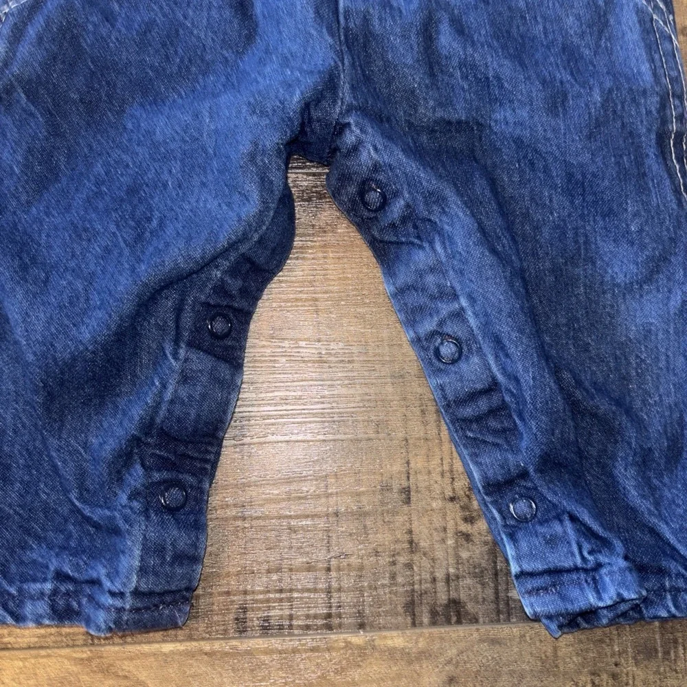 Vintage 100% cotton Oshkosh B'gosh overalls 6/9 Months Vestbak